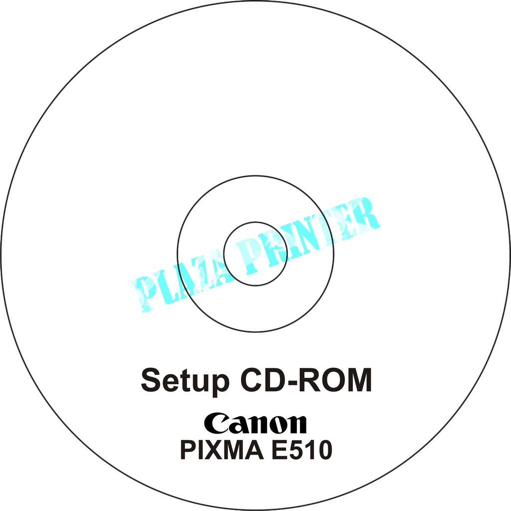 CD Driver Printer Canon Pixma E510