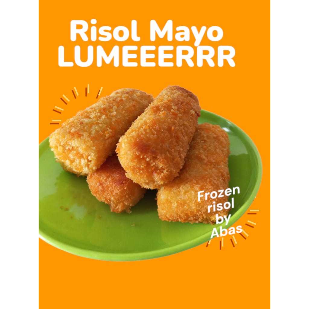 

ABAS RISOL MAYO LUMER PREMIUM ISI 4/ RISOLES MAYONAISE ENAK GURIH/ RISOL SPESIAL