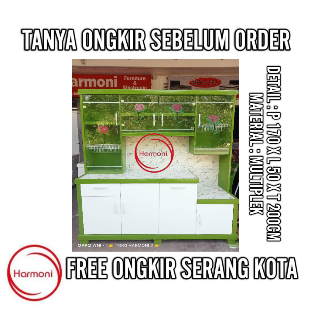 RAK PIRING 4 PINTU KACA MAGIC COM RAK SAYUR 4 PINTU KAYU KACA MAGIC COM LEMARI SAYUR 4 PINTU KAYU KA