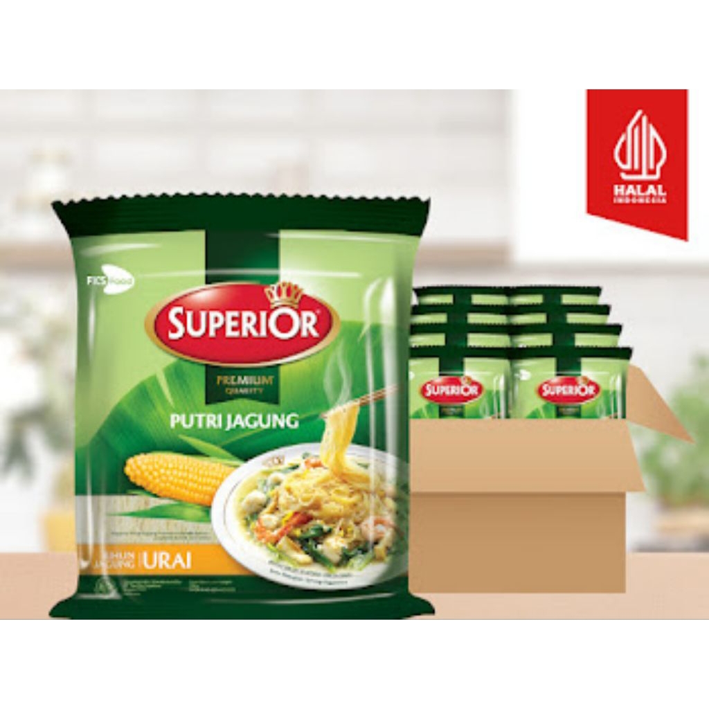

Mi Superior Keriting - Mi Bakso - 1 Karton - 12 Keping - 50gr
