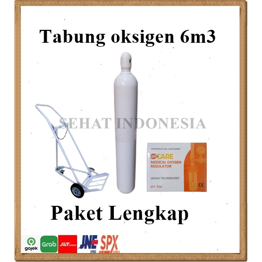 Tabung oksigen Besar / tabung oksigen 6m3 / tabung oxygen 6m3 / tabung medis 6m3