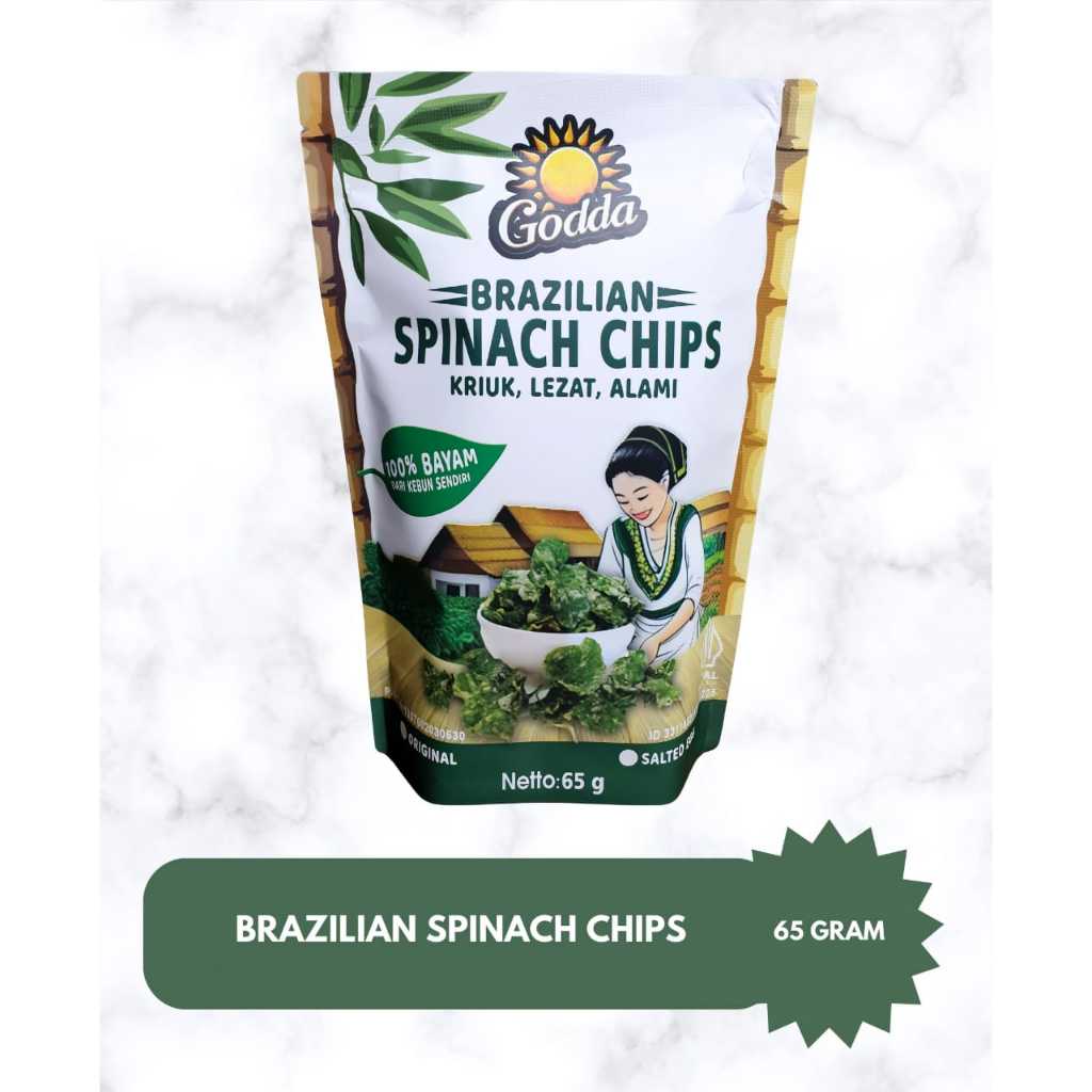 

Godda Brazilian Spinach Chips 65 gr