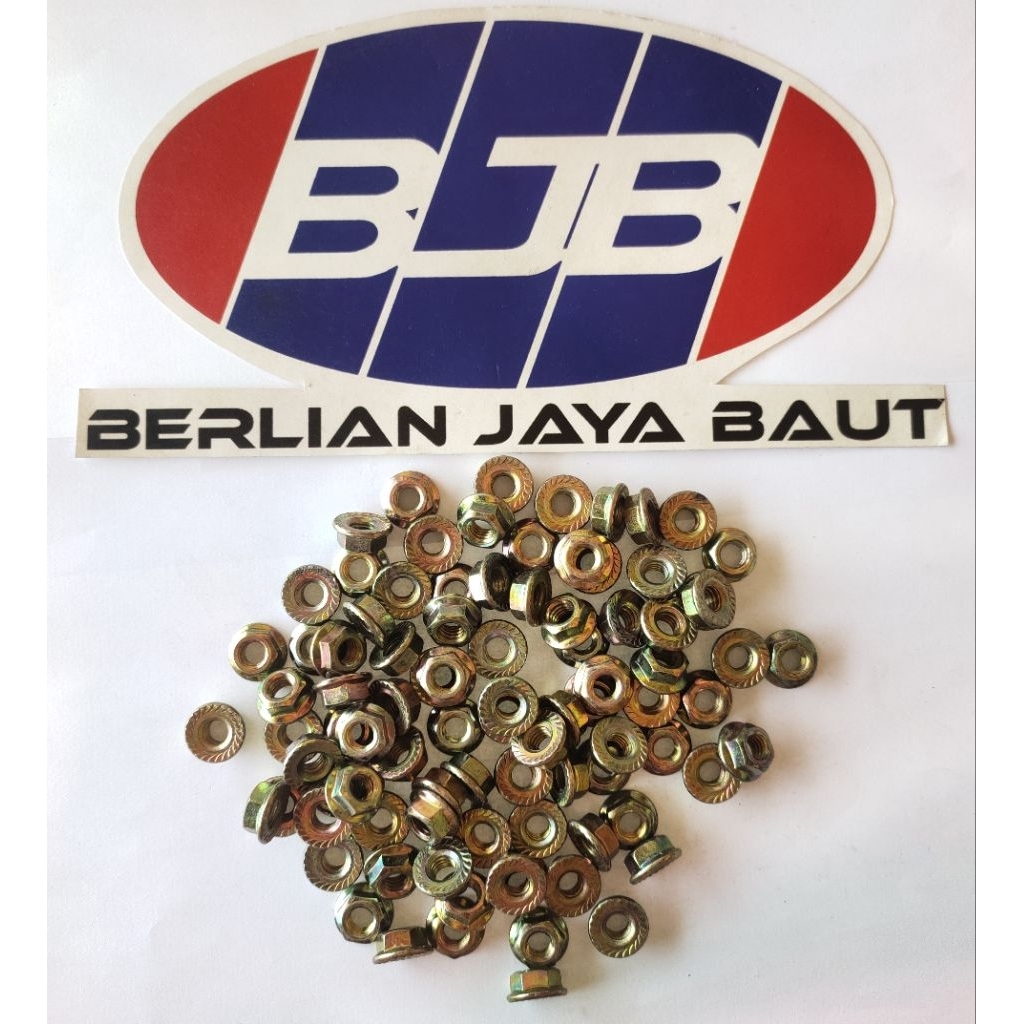 Mur Baut Kunci 10 Payung (Mur/Flange)