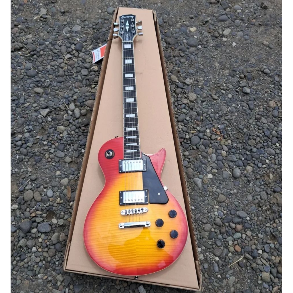 GITAR ELEKTRIK ORIGINAL SCORPION LP610 LESPAUL ORIGINAL Not Gibson Lespaul