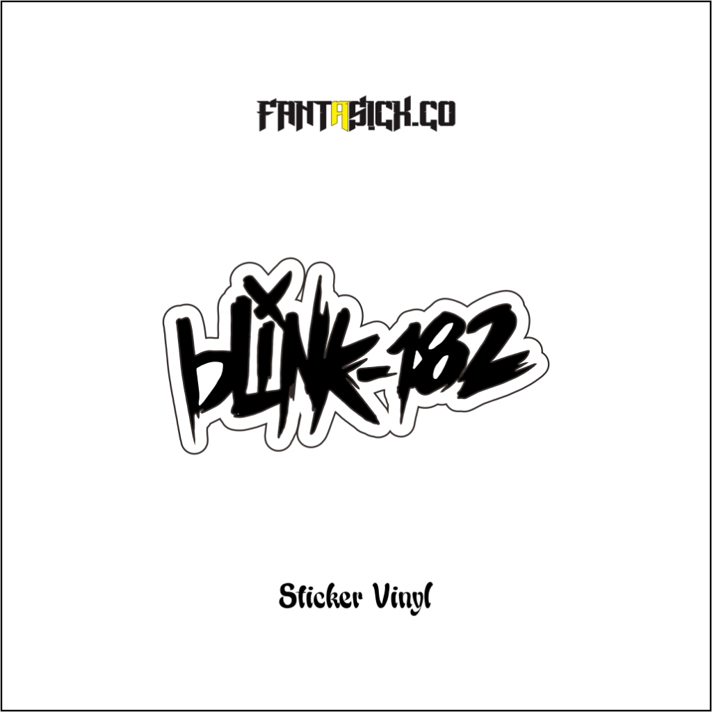 

Sticker Band Blink 182 Rock Metal Sticker Hp Stiker Laptop Stiker Helm Gitar Tahan Air