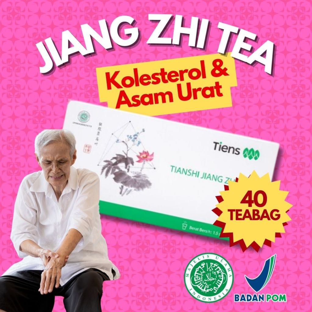 

Tianshi Jiang Zhi Tea – Teh Herbal Penurun Lemak Darah, Kolesterol & Asam Urat