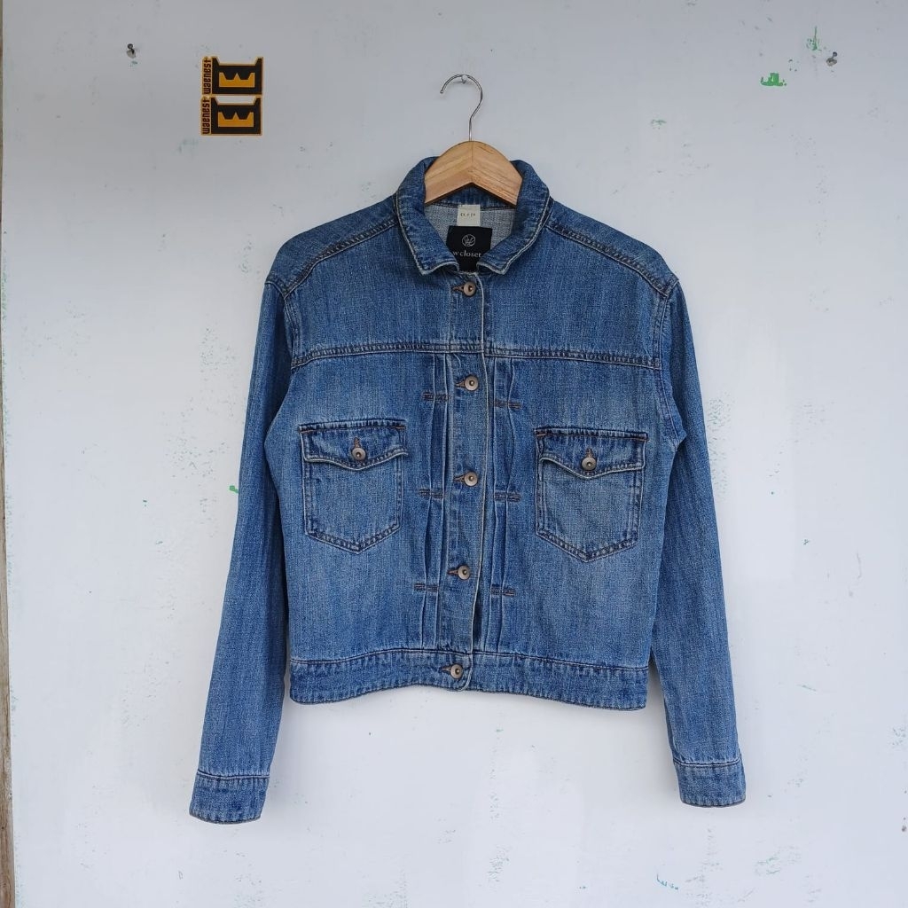 Jacket Trucker Denim Wanita by W Closet