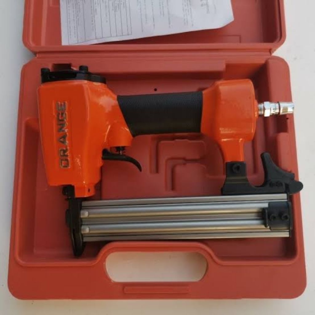 ORANGE Air nailer F30 mesin alat paku tembak angin stapler staples
