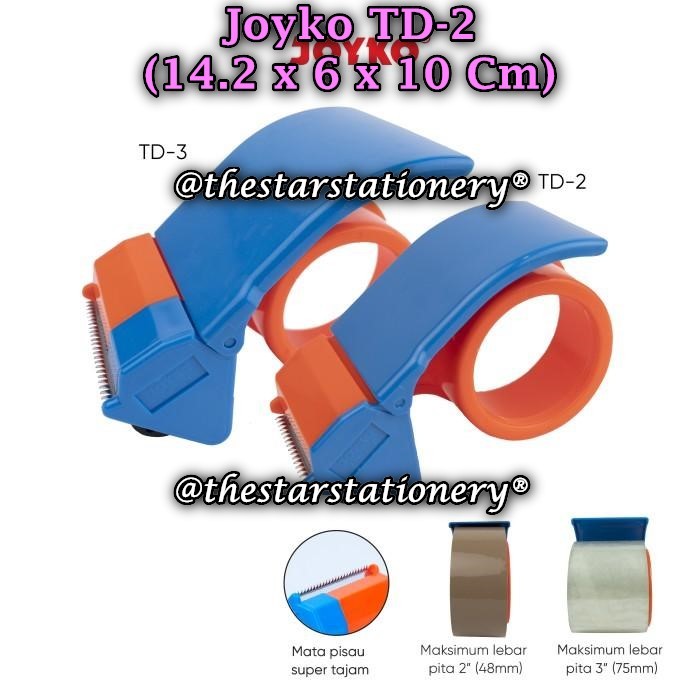 

(1 Biji) GROSIR Tape Dispenser JOYKO TD-2 Tape Cutter Pemotong Pita Perekat Joyko TD-2 (1 Biji)