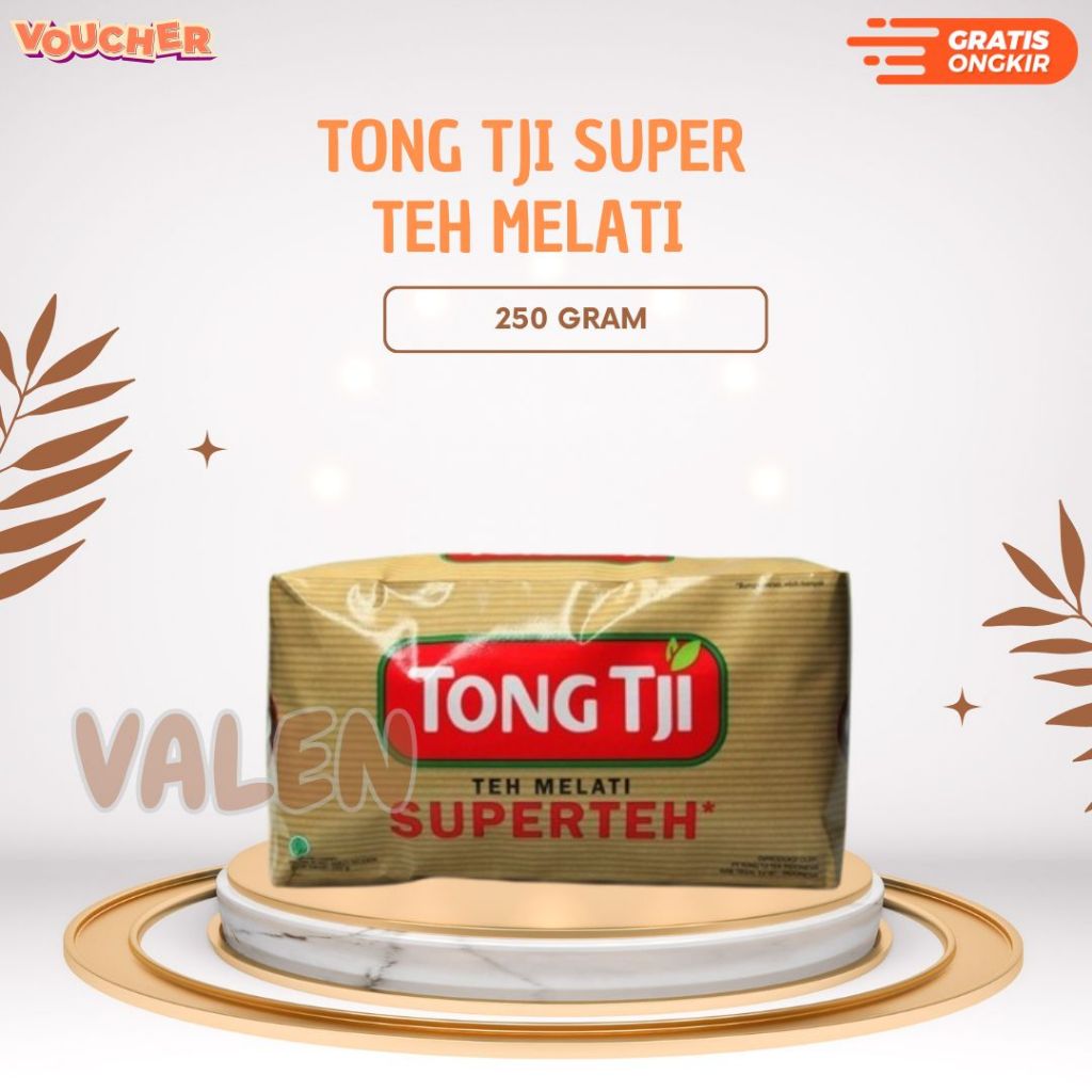 

Tong Tji Super 250 gram / Teh Melati / Teh Seduh / Loose Tea