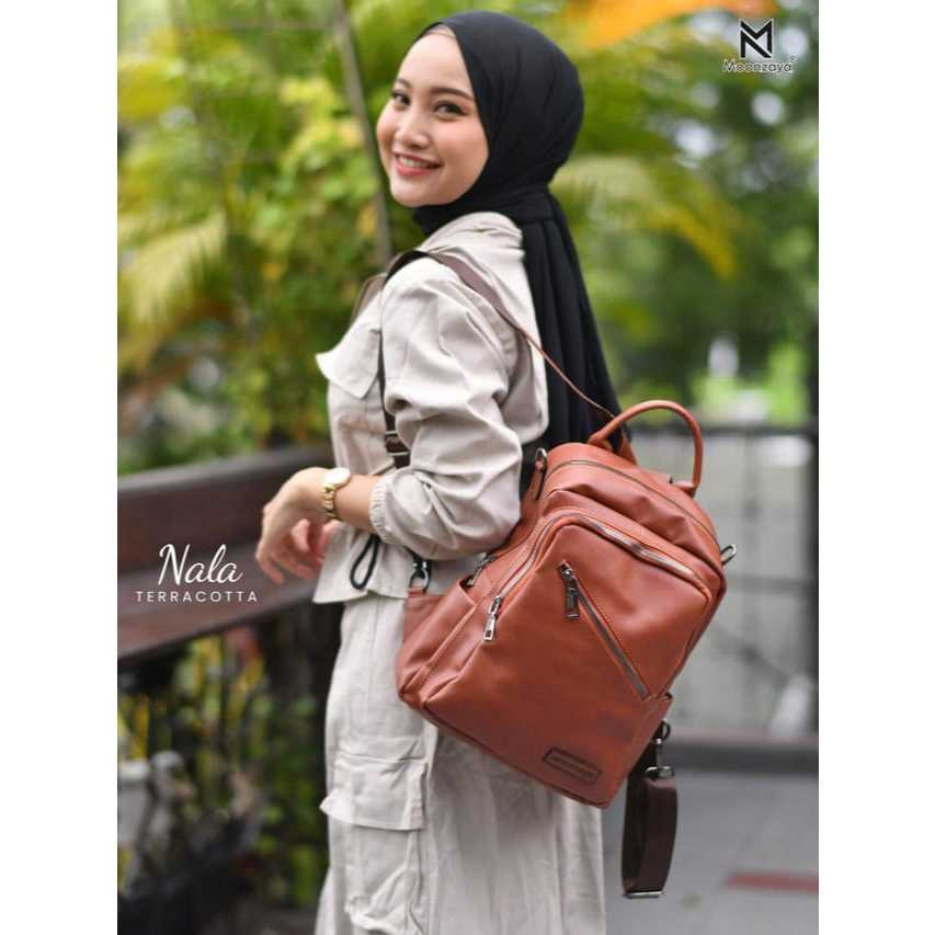 MOONZAYA  RANSEL NALA BAG BY MOONZAYA TAS RANSEL WANITA