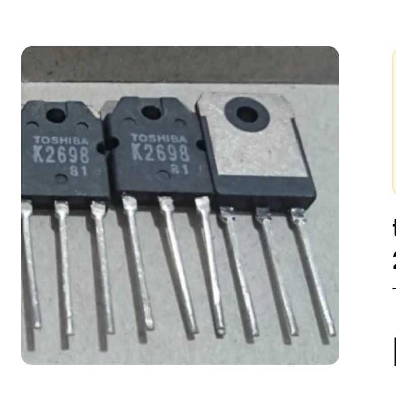 RF4579 transistor mosfet fet k2698 2sk2698 k 2698 toshiba ori asli original by PCM LTC GLODOK