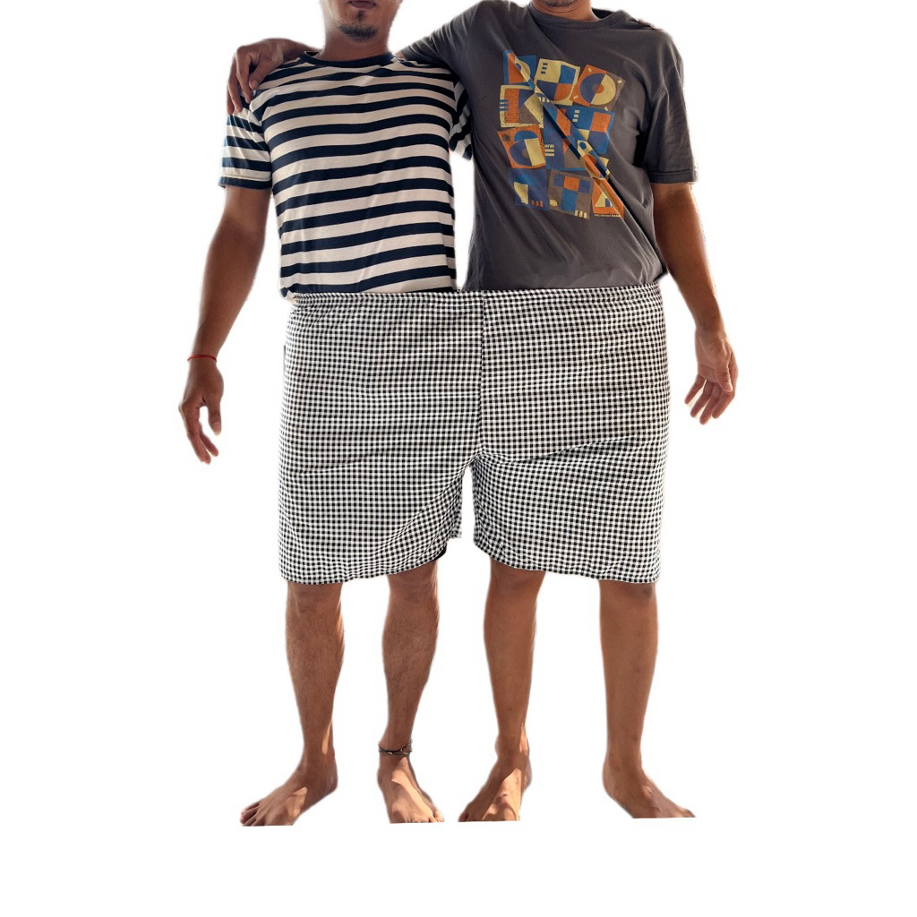 Celana Pendek Santai Pria Wanita Super Jumbo BB 100-150kg Celana Pendek Big size Celana Kolor Over s