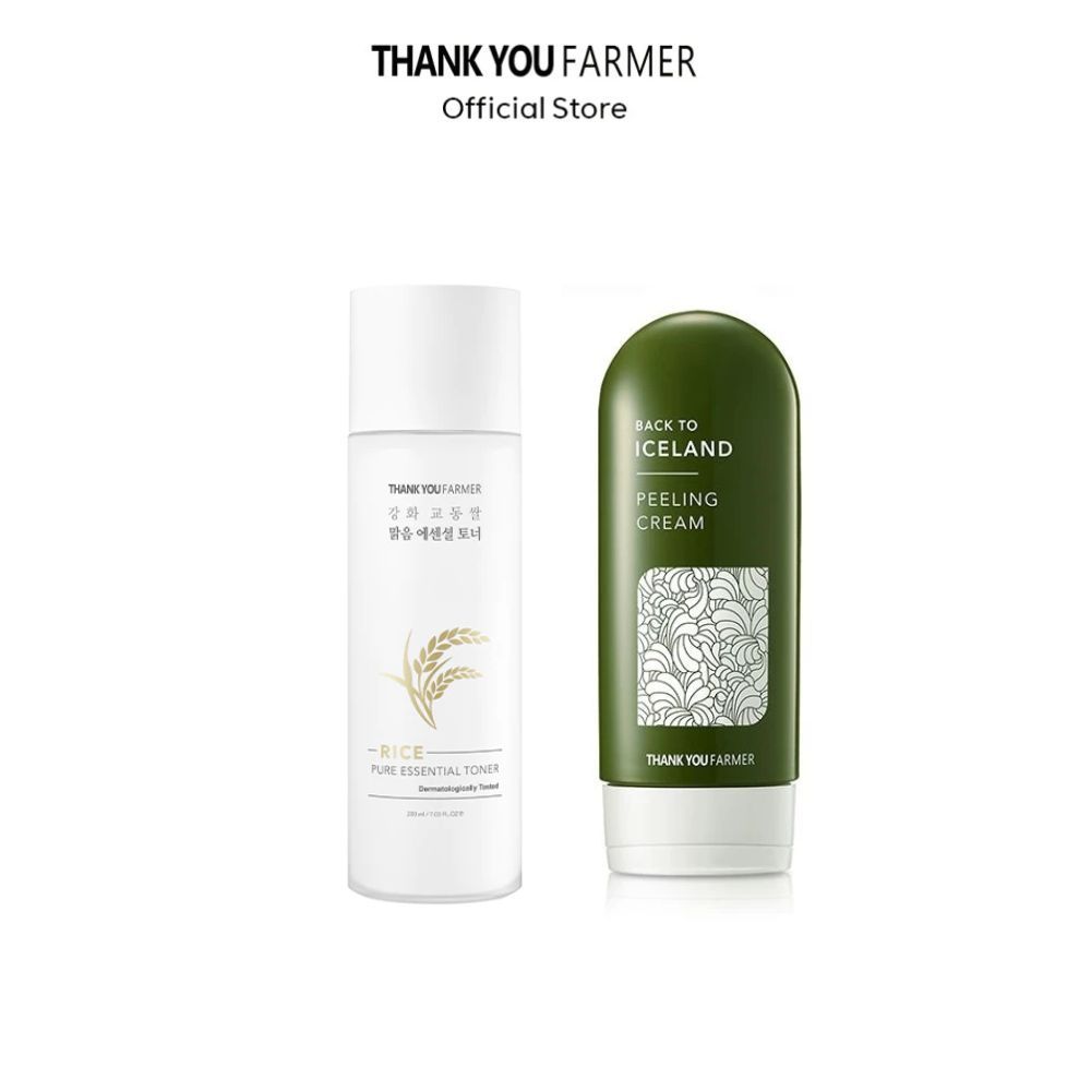 [SPECIAL BUNDLE] Thank You Farmer Ricepure Essential Toner 200ml + Thank You Farmer Back To Iceland 