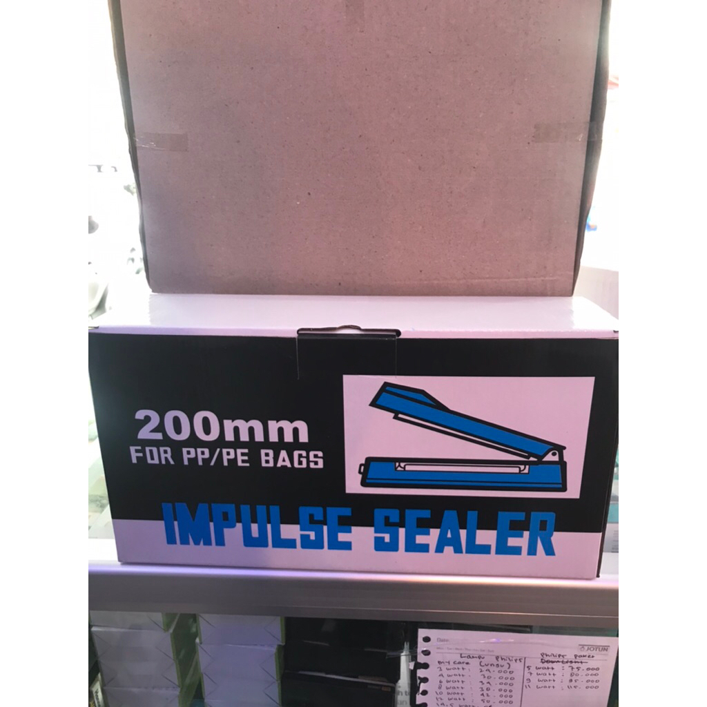 Impulse Sealer Mesin Perekat Plastik