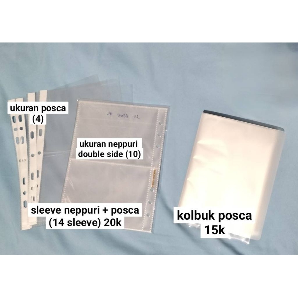 

Binder sleeve A5 & kulbuk poscard preloved