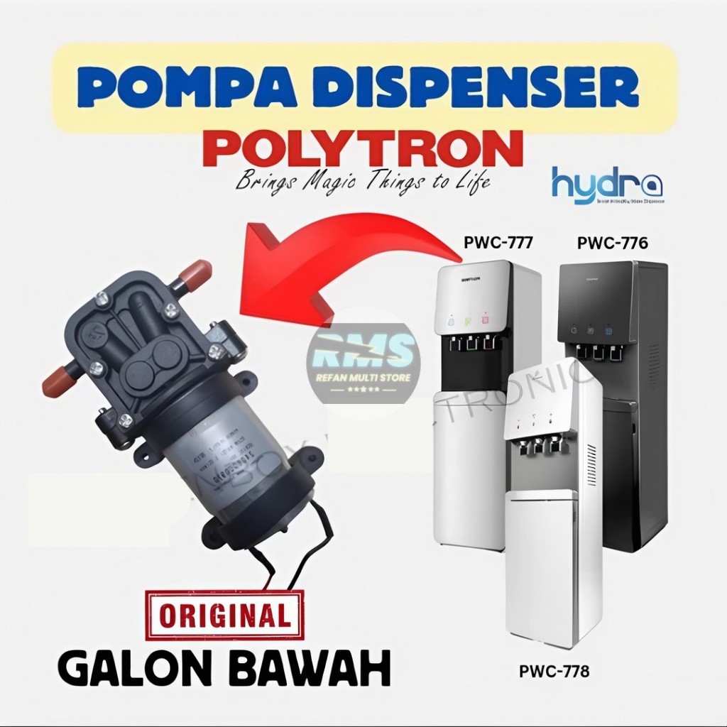 pompa dispenser polytron PWC-778 PWC-777 PWC-776