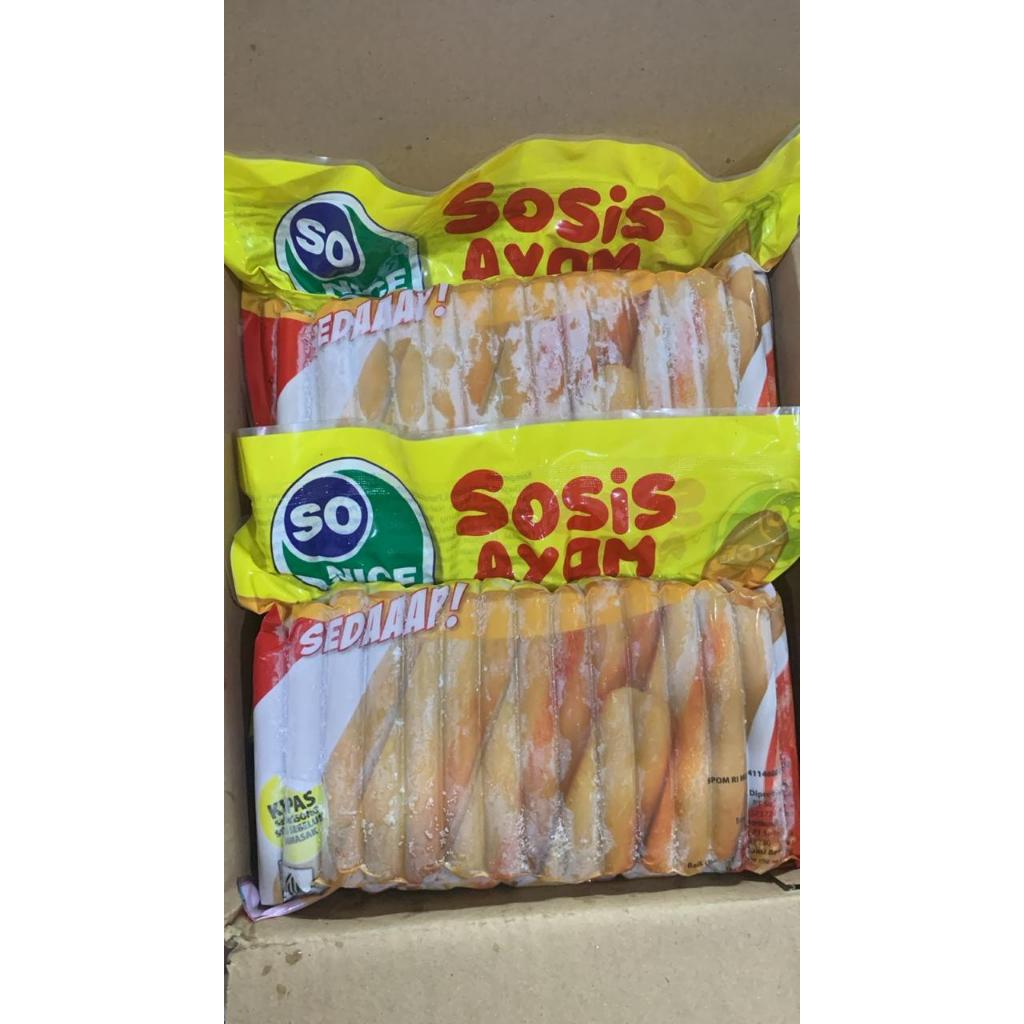 

SO NICE SOSIS AYAM Chicken Sausage Sosis So Nice Kombinasi