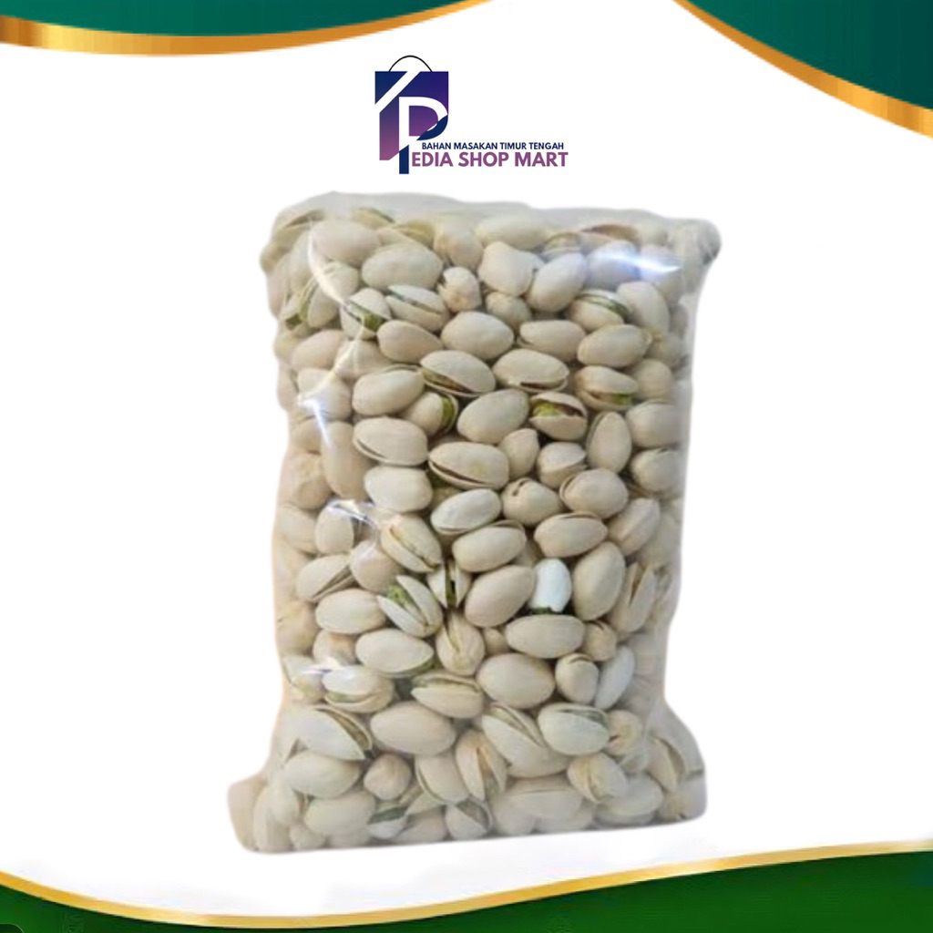 

Kacang Pistachio Panggang Cangkang 1kg / Kacang Fustuk / Roasted Pistachio Cangkang 1kg