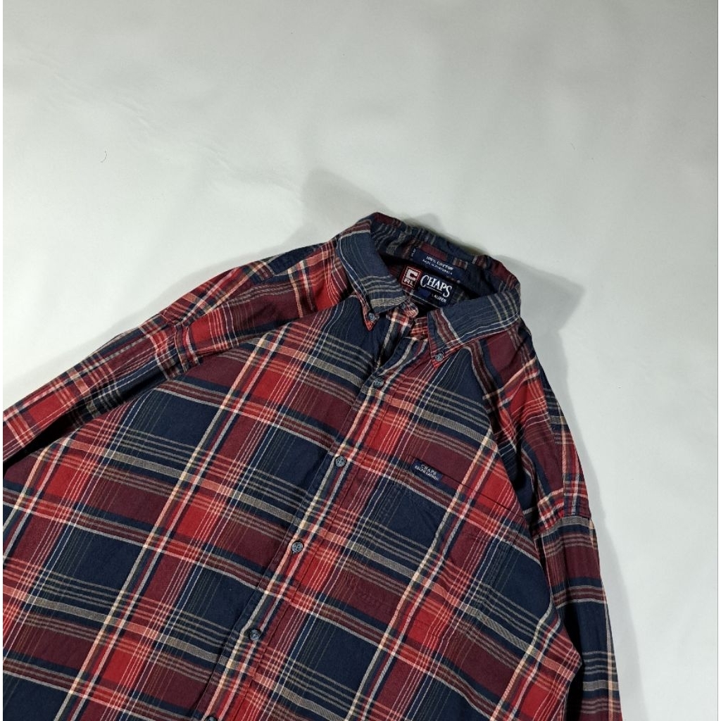 kemeja Flannel Chaps Ralph Lauren