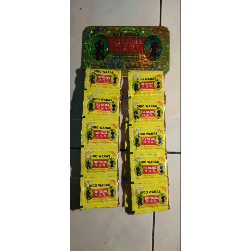 

SIDO WARAS flu tulang ori