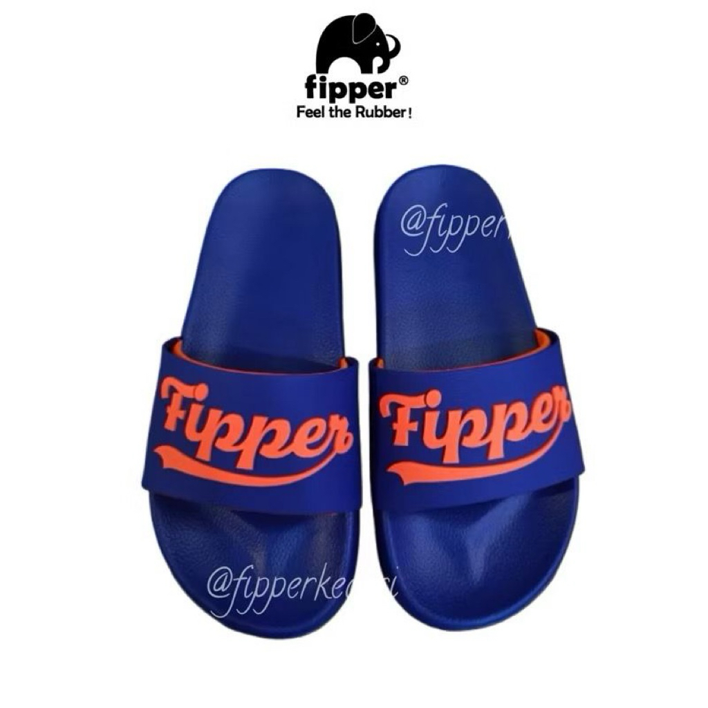 Fipper Slip On Ace Navy/Orange