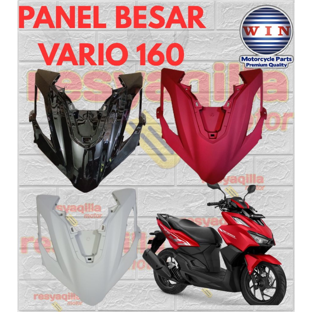 Cover front tameng vario 160 // panel vario 160 // dada depan vario 160