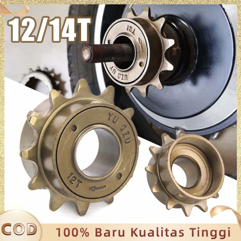 Freewheel Gir Gear Single Speed Gear Gir Sepeda Gear Sepeda 12t 14t Gear Gir Belakang Komponen