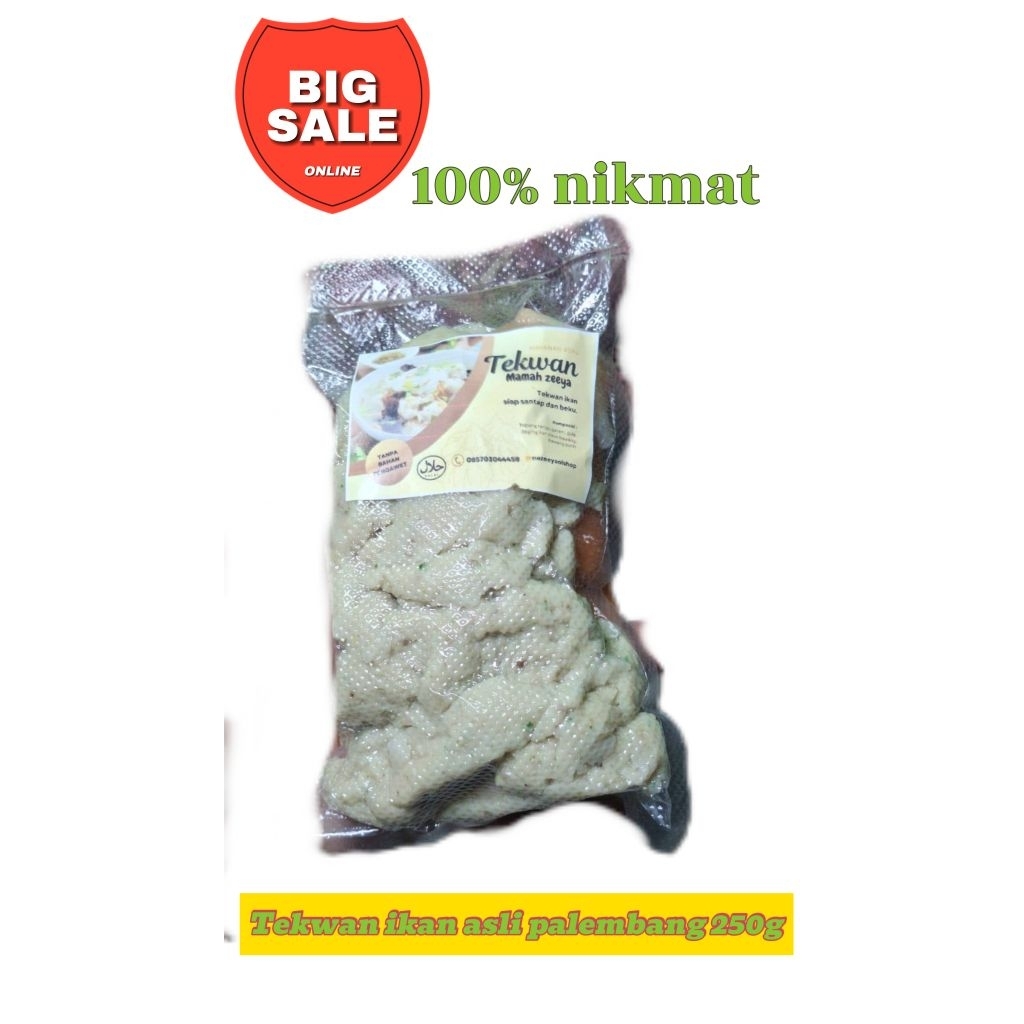 

Tekwan ikan asli palembang 250g