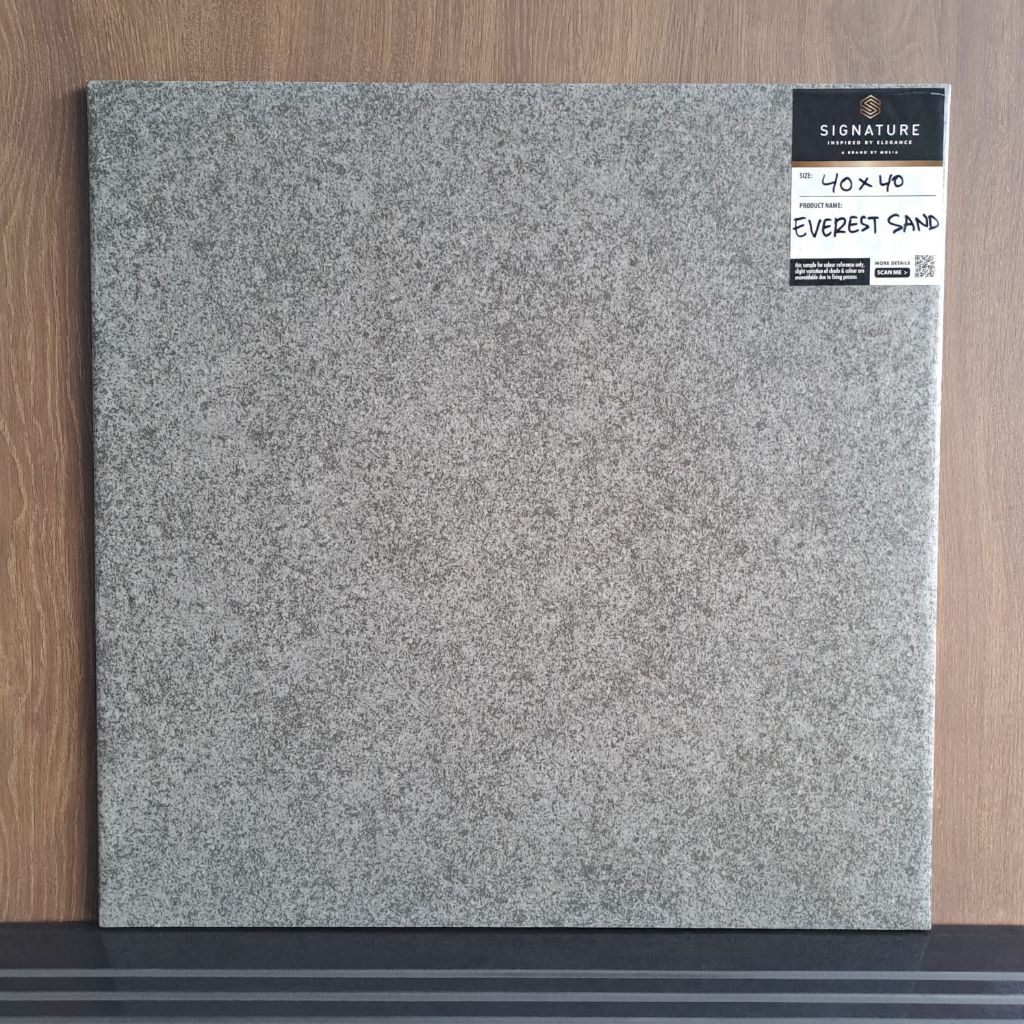 Keramik Matte/doff 40x40 everest sand (CHAT ADMIN/BACA DESKRIPSI SEBELUM MEMBELI)
