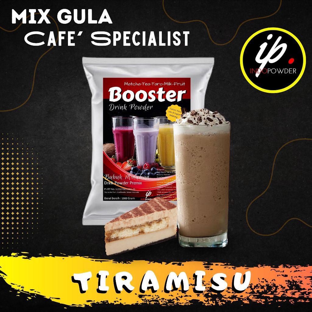 

IP Jakarta - Bubuk Minuman TIRAMISU 1Kg untuk Cafe, Waralaba dan Usaha Minuman Kekinian