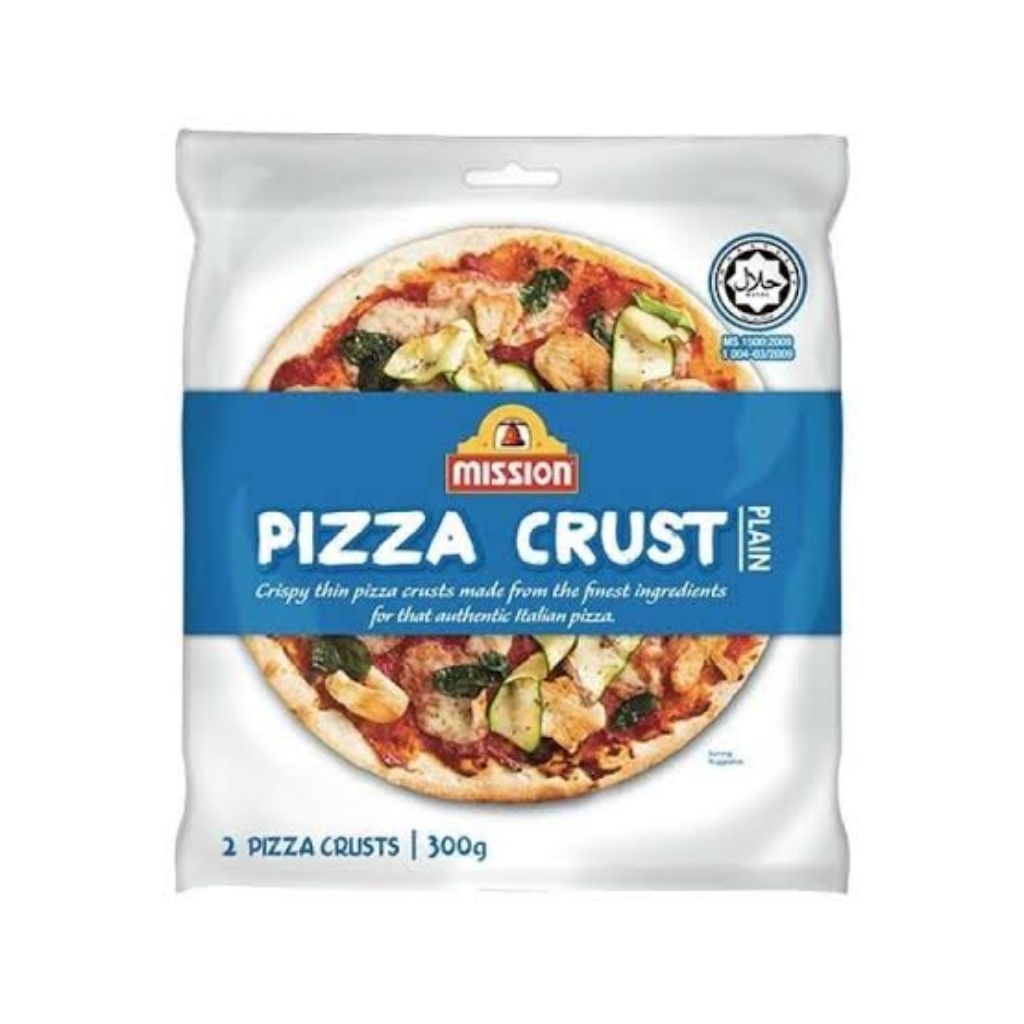 

mission pizza crust 360gr