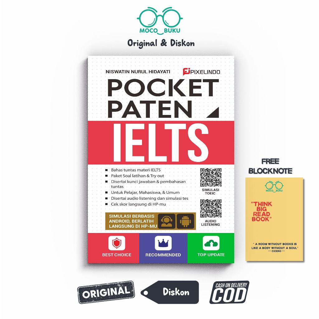 Buku Pocket Paten IELTS Lengkap