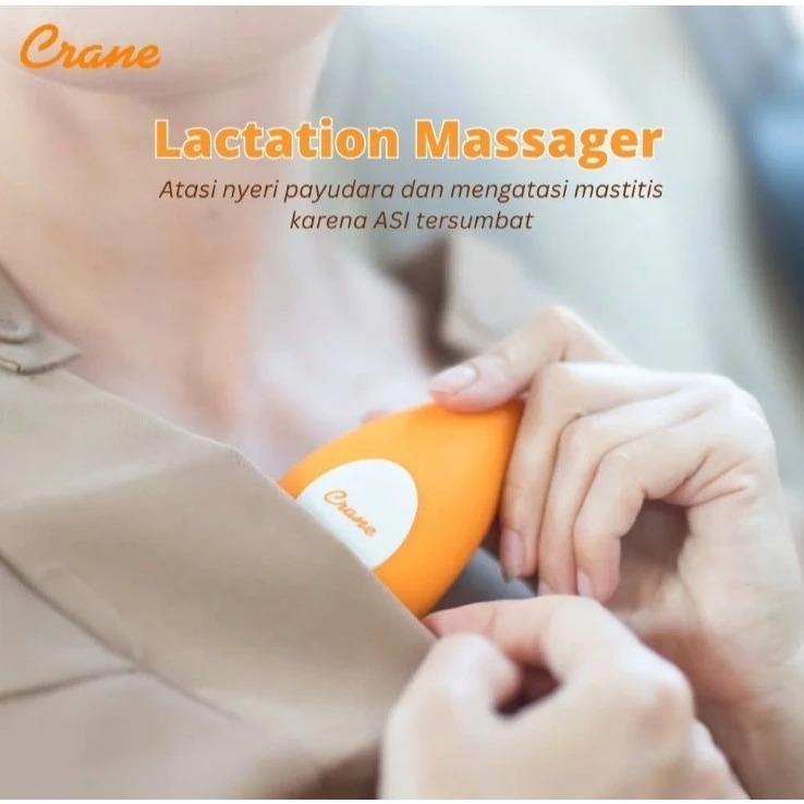 Crane Lactation Massager - Alat Laktasi ASI Ibu Menyusui