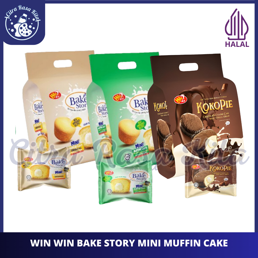 

Win2 Bake Story Mini Muffin Cake / Pie Malaysia Cup Cake Mini 200gr
