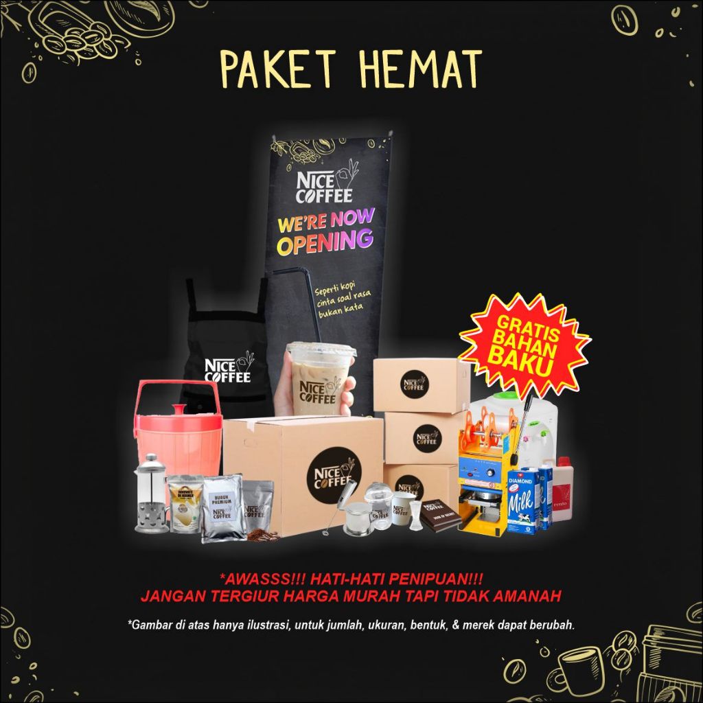 

Paket Usaha Kopi Siap Jualan - Paket Hemat
