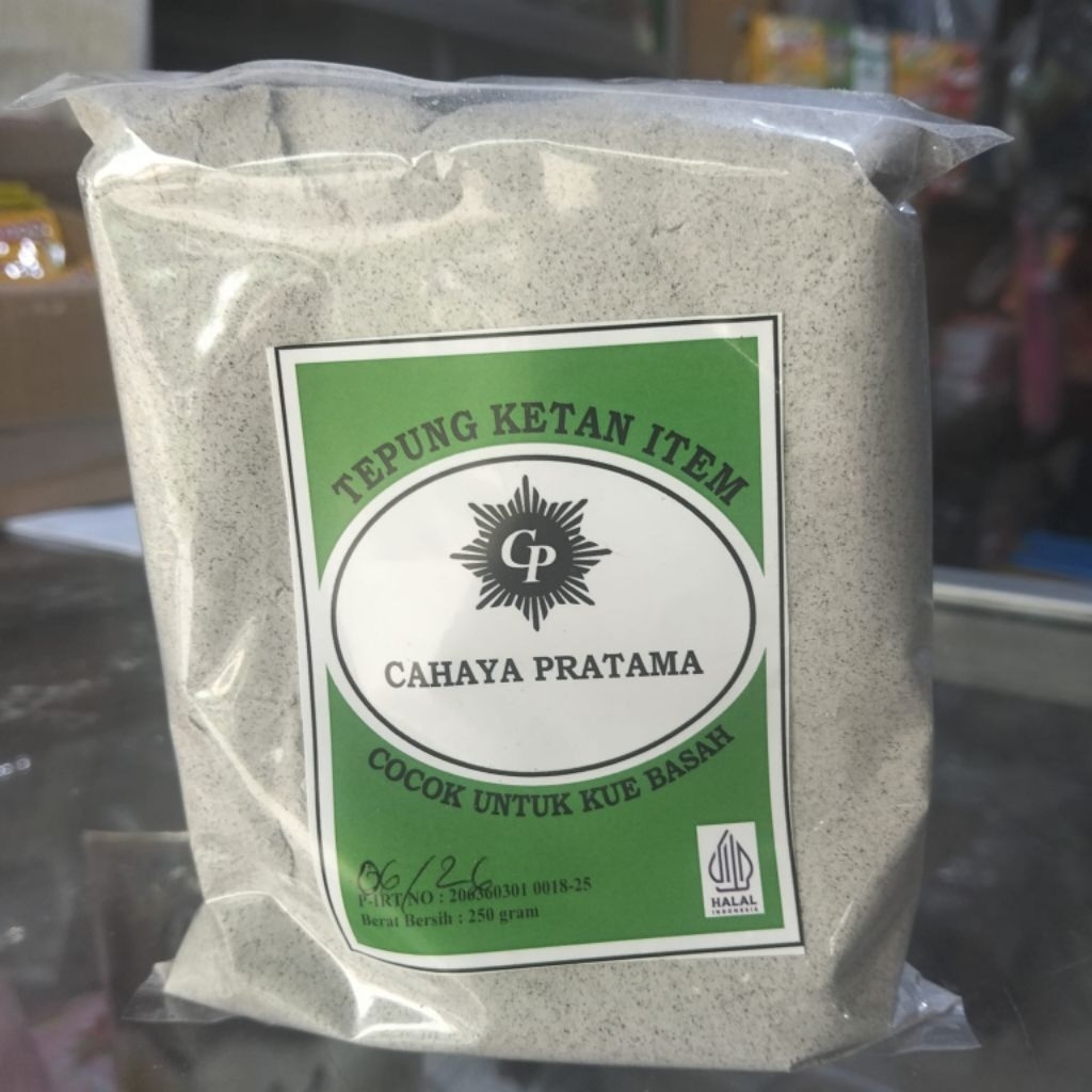 

Tepung Ketan Hitam CAHAYA PRATAMA 250 gr