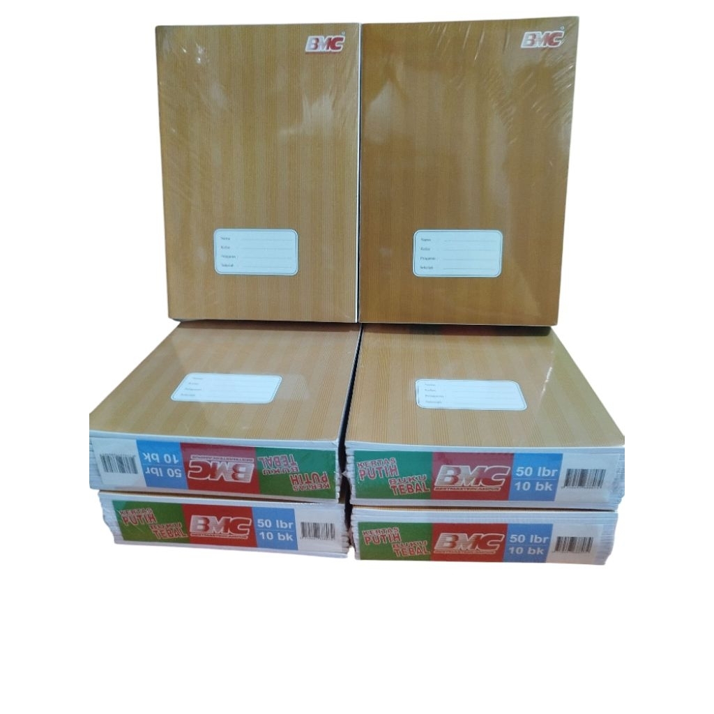 

Buku BMC Campus Cover Coklat isi 50 lbr