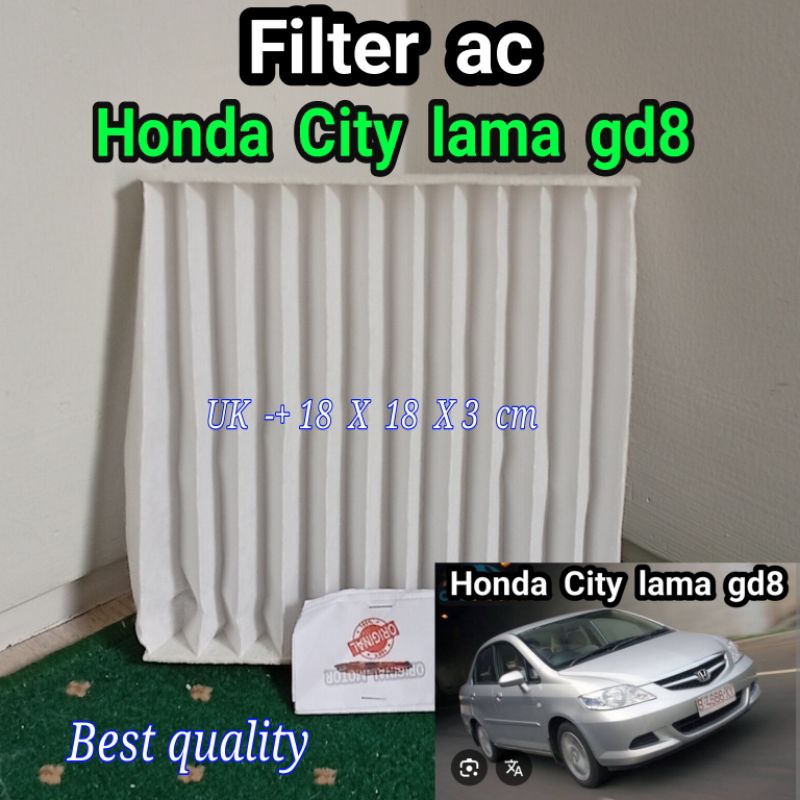FILTER AC CITY LAMA GD8 CABIN AIR FILTER HONDA CITY GD8