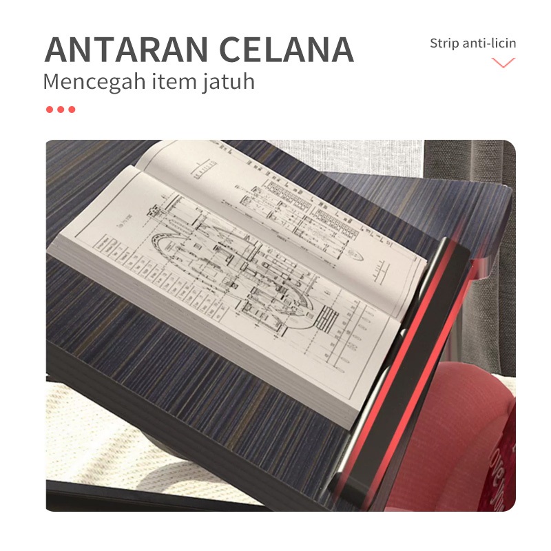 Yonezawa Meja Laptop Lipat Meja Lipat Portable Computer Desk Bed Table Meja Anak Meja Belajar