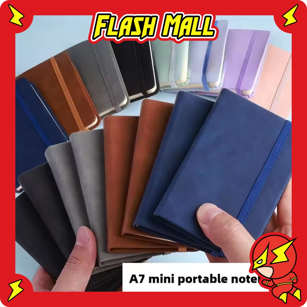 

FLASHmall Notebook Mini A7 Buku Catatan Kecil Book Aesthetic Portable Buku Tulis Aesthetic Agenda Tali/ Daily Book S148