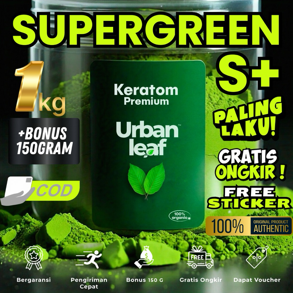 

URBAN LEAF BUBUK HIJAU DAUN PURLIKSS NANO POWDER S++