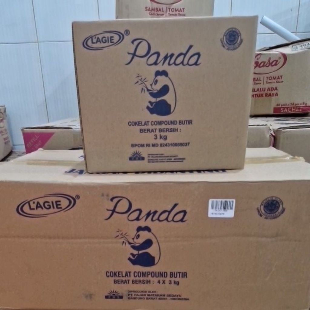 

Meses Coklat merek Panda