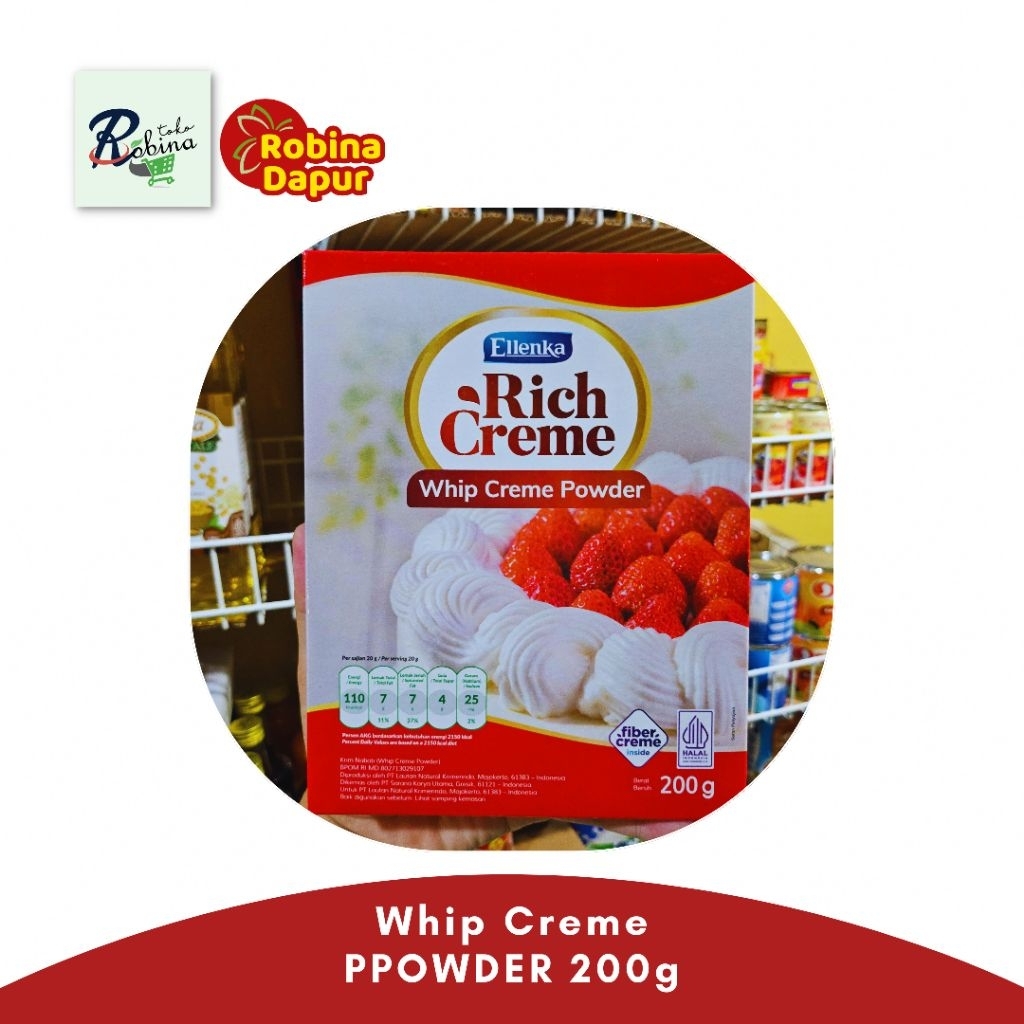 

Ellenka Rich Creme Whip Powder 200 gr