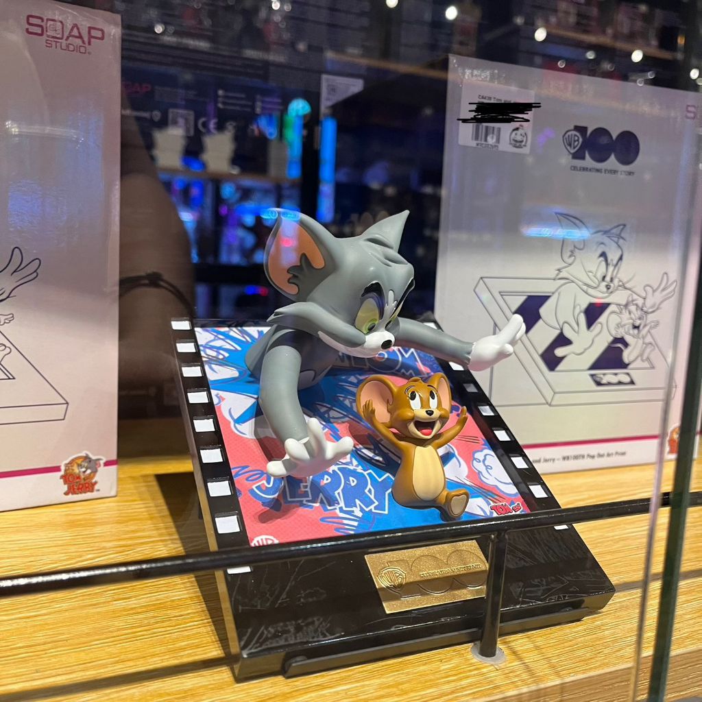 WB Tom and Jerry Pop Out Art Figure/ Action Figure - Patung Warner Bros Tom and Jerry