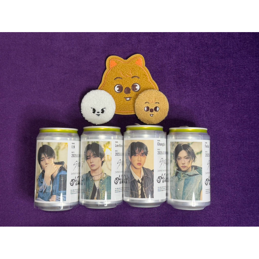 

(HANYA KALENG TANPA ISI) LIMITED EDITION STRAY KIDS JAPAN DRINK HOLLOW EDITION G