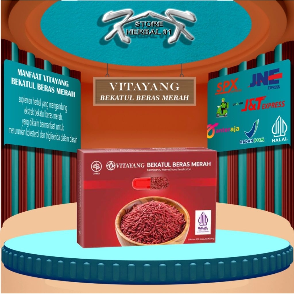 

Vitayang Bekatul Beras Merah Obat Penurun Kolesterol