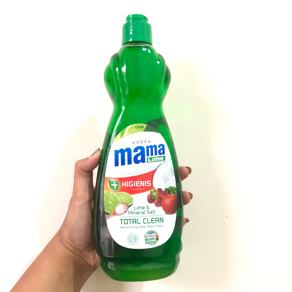 MAMA LIME MAMA LEMON LIME & MINERAL SALT sabun cuci piring 750ml