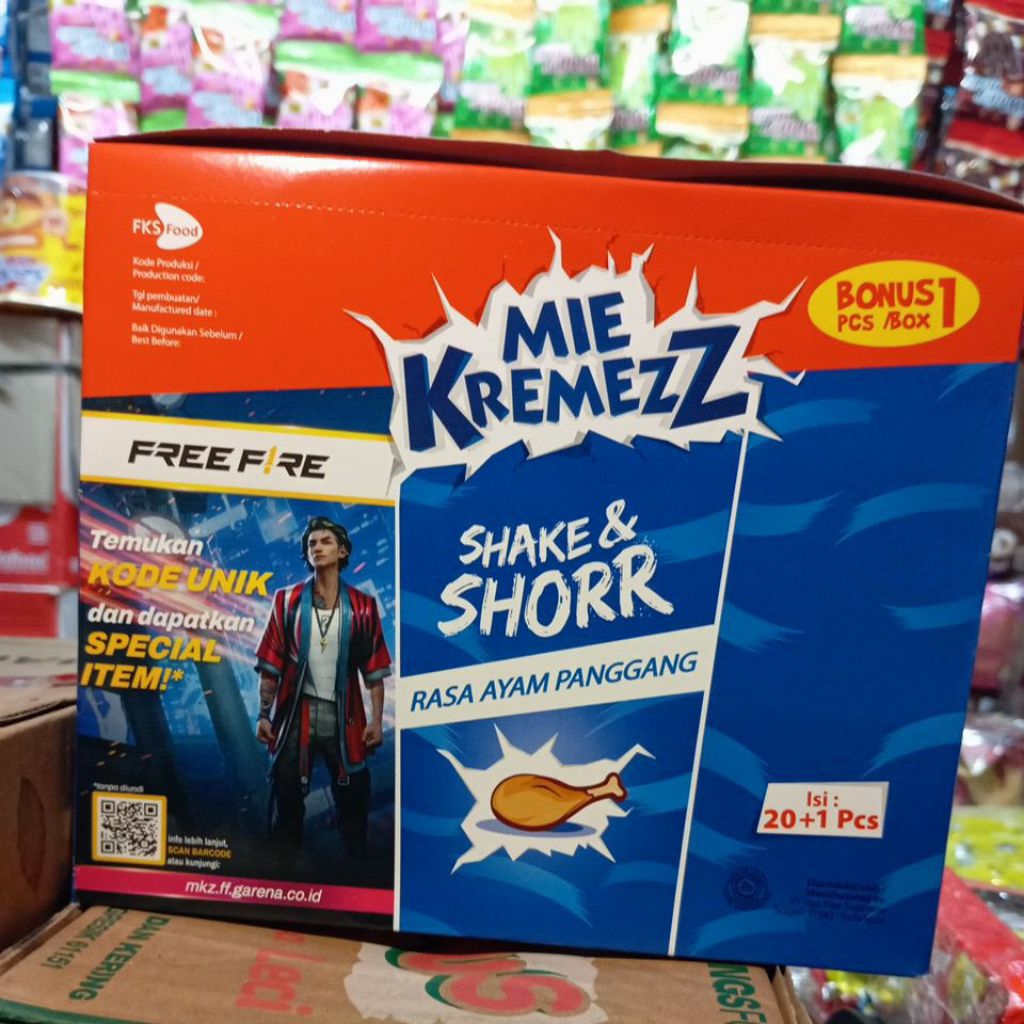 

Mie Kremez Shake&shorr isi 20+1