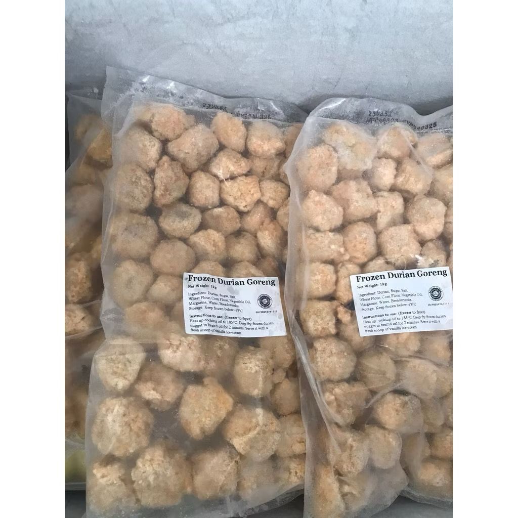 

Durian Bites Frozen Durian Goreng Original Premium Enak Krenyes Lezat Maknyus Bintang lima tanpa pengawet no msg no vetsin